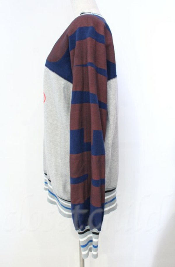 画像3: ヴィヴィアンウエストウッド 中古 / オーガニックドルマンプルオーバー 00 グレーｘネイビー  O-25-11-09-034-to-YM-OS (3)