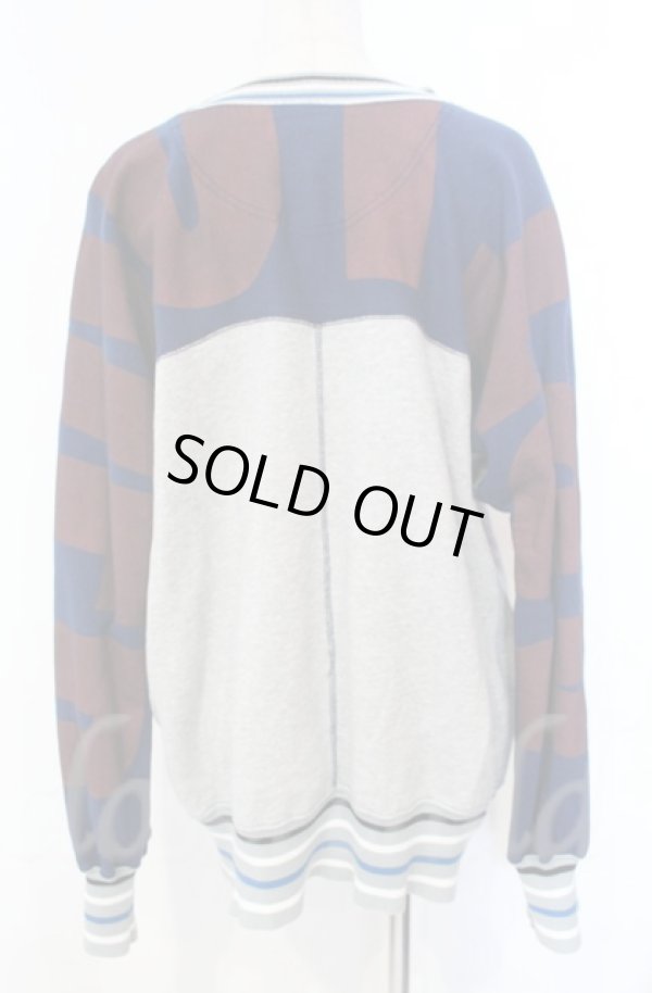 画像4: ヴィヴィアンウエストウッド 中古 / オーガニックドルマンプルオーバー 00 グレーｘネイビー  O-25-11-09-034-to-YM-OS (4)