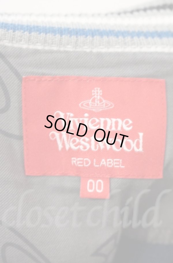 画像5: ヴィヴィアンウエストウッド 中古 / オーガニックドルマンプルオーバー 00 グレーｘネイビー  O-25-11-09-034-to-YM-OS (5)