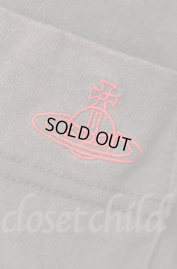 画像2: ヴィヴィアンウエストウッド 中古 / オーガニックBD天竺カラーリブクロップドトップス 00 チャコール  O-25-11-09-035-to-YM-OS (2)