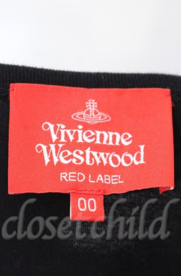 画像5: ヴィヴィアンウエストウッド 中古 / キャットプリントビッグTシャツ 00 ブラック  O-25-11-09-037-to-YM-OS (5)