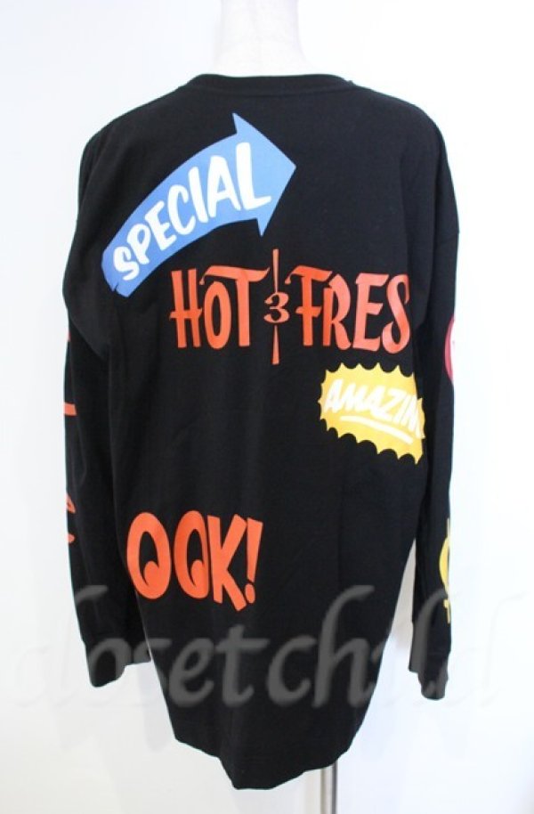 画像4: ヴィヴィアンウエストウッド 中古 / オーガニックコットン天竺Everything Must Goビーフィーカットソー 00 ブラック  O-25-11-09-038-to-YM-OS (4)