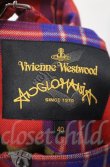 画像5: ANGLOMANIA 中古 / タータンチェックボンテージジャケット 40 レッド  O-25-11-09-004-jc-YM-OS (5)