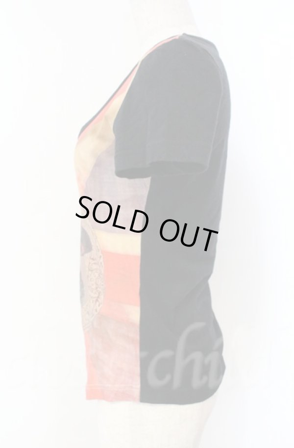 画像3: ヴィヴィアンウエストウッド 中古 / ミニラユニオンジャックTシャツ 1 ブラック  O-25-11-09-040-ts-IG-ZH (3)