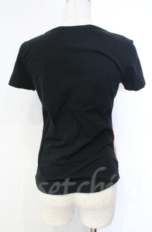 画像4: ヴィヴィアンウエストウッド 中古 / ミニラユニオンジャックTシャツ 1 ブラック  O-25-11-09-040-ts-IG-OS (4)