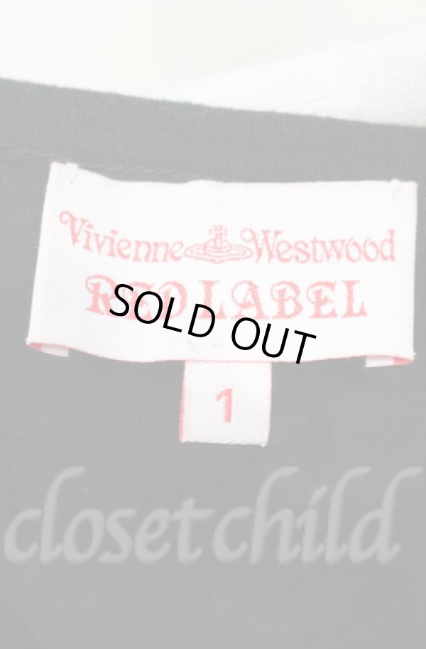 画像5: ヴィヴィアンウエストウッド 中古 / ミニラユニオンジャックTシャツ 1 ブラック  O-25-11-09-040-ts-IG-ZH (5)