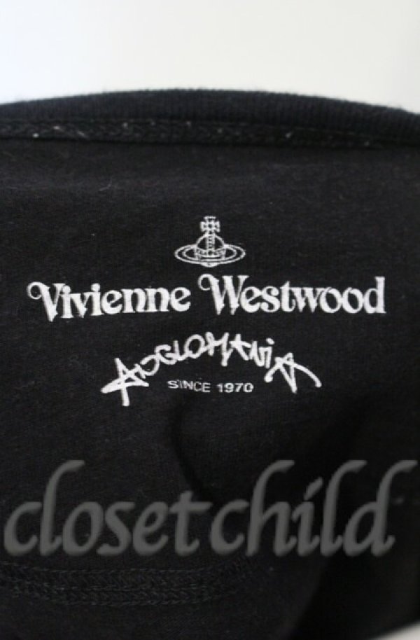 画像5: ヴィヴィアンウエストウッド 中古 / LET IT ROCK Tシャツ M ブラック×レッド  O-25-11-09-041-ts-IG-OS (5)