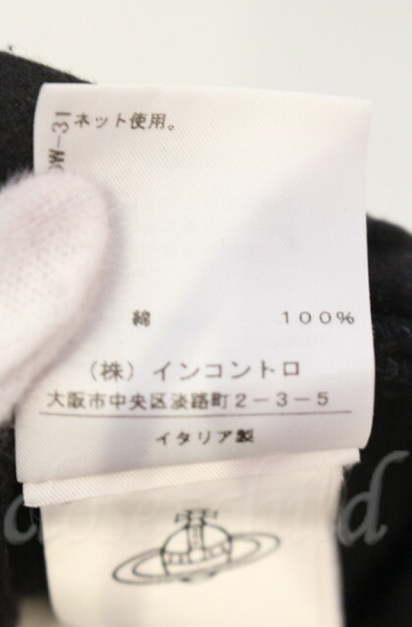 画像6: ヴィヴィアンウエストウッド 中古 / LET IT ROCK Tシャツ M ブラック×レッド  O-25-11-09-041-ts-IG-OS (6)