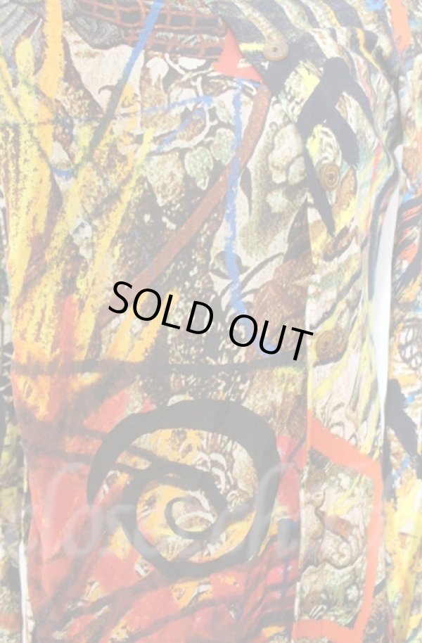 画像2: ヴィヴィアンウエストウッド 中古 / graffiti print ワンピース  マルチ  O-25-11-09-042-op-IG-ZH (2)