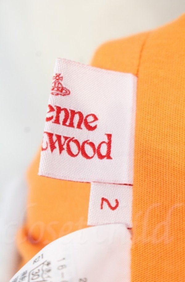 画像5: ヴィヴィアンウエストウッド 中古 / DO IT YOUR SELF スクエアカットソー 2 オレンジ  O-25-11-09-044-ts-YM-OS (5)