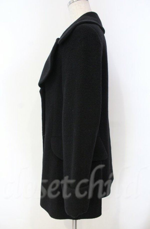 画像3: ヴィヴィアンウエストウッド 中古 / ラブ襟コート 1 ブラック  O-25-11-09-005-co-YM-OS (3)