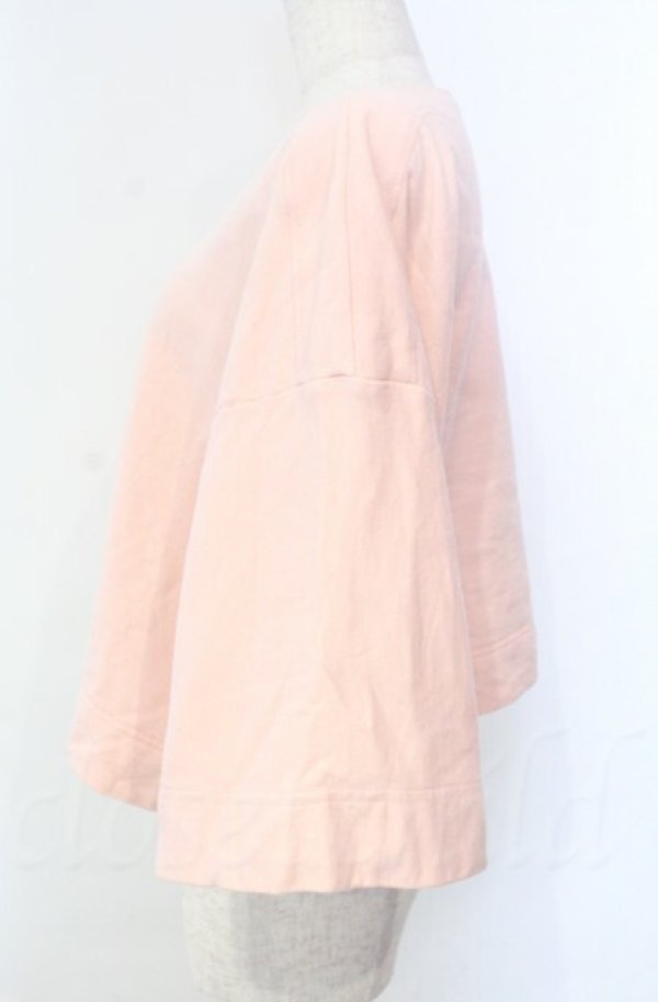 画像4: ANGLOMANIA 中古 / ボトルプリントクロップドカットソー 38 ピンクベージュ  O-25-11-09-047-to-YM-OS (4)