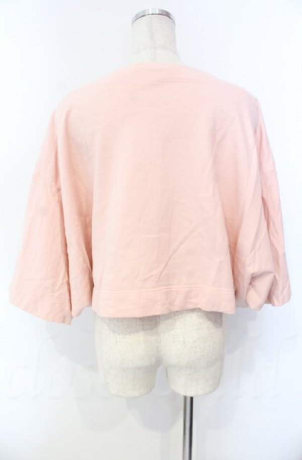 画像5: ANGLOMANIA 中古 / ボトルプリントクロップドカットソー 38 ピンクベージュ  O-25-11-09-047-to-YM-OS (5)