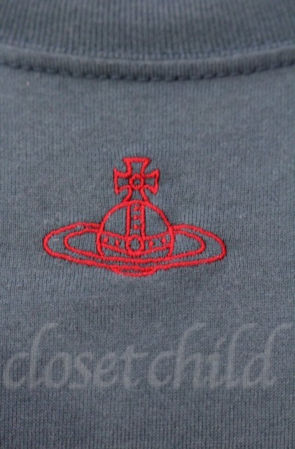 画像2: ヴィヴィアンウエストウッド 中古 / ロゴプリントボーイーズカットソー 01 カーキ  O-25-11-09-048-to-YM-OS (2)