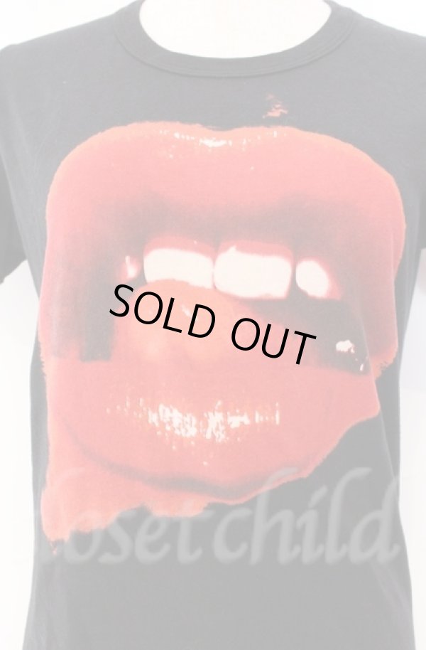 画像2: Worlds End 中古 / リップptTシャツ XS ブラック  O-25-11-09-049-ts-IG-ZH (2)