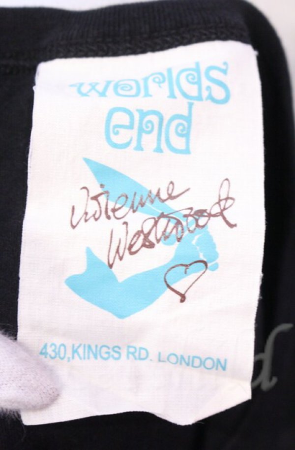 画像5: Worlds End 中古 / リップptTシャツ XS ブラック  O-25-11-09-049-ts-IG-OS (5)