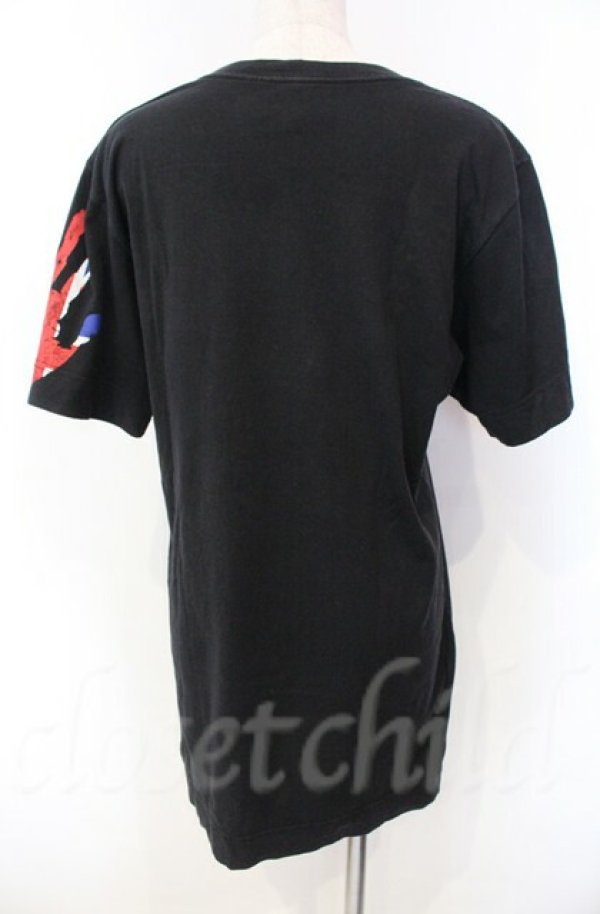 画像4: ヴィヴィアンウエストウッド 中古 / デュアブル パッチ＆ユニオンジャックTシャツ 02 ブラック  O-25-11-09-050-ts-IG-OS (4)