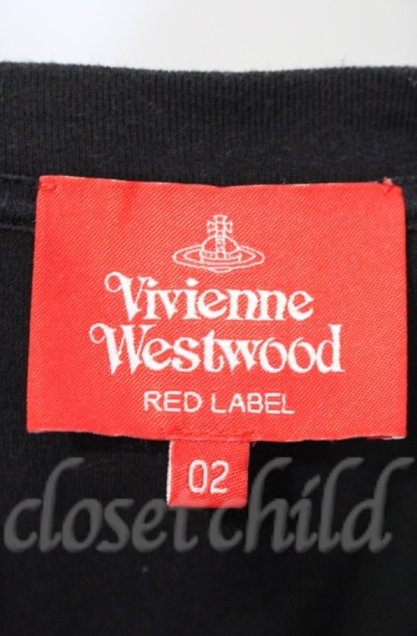 画像5: ヴィヴィアンウエストウッド 中古 / デュアブル パッチ＆ユニオンジャックTシャツ 02 ブラック  O-25-11-09-050-ts-IG-OS (5)