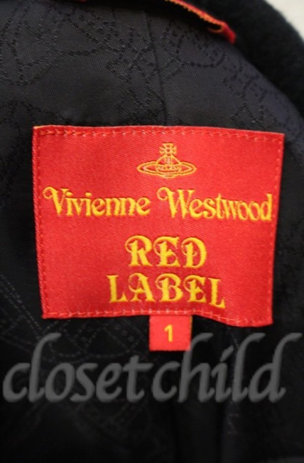 画像6: ヴィヴィアンウエストウッド 中古 / ラブ襟コート 1 ブラック  O-25-11-09-005-co-YM-OS (6)