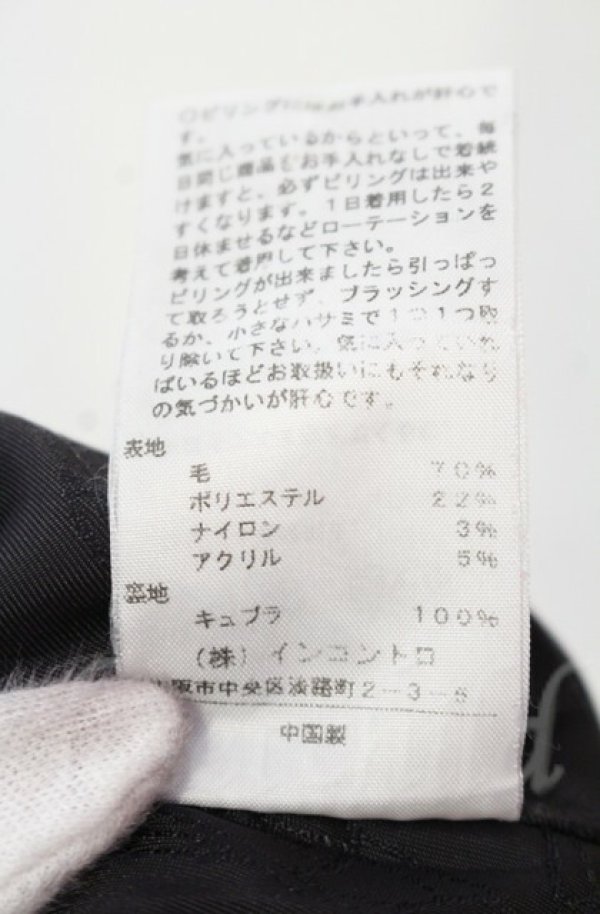 画像7: ヴィヴィアンウエストウッド 中古 / ラブ襟コート 1 ブラック  O-25-11-09-005-co-YM-OS (7)