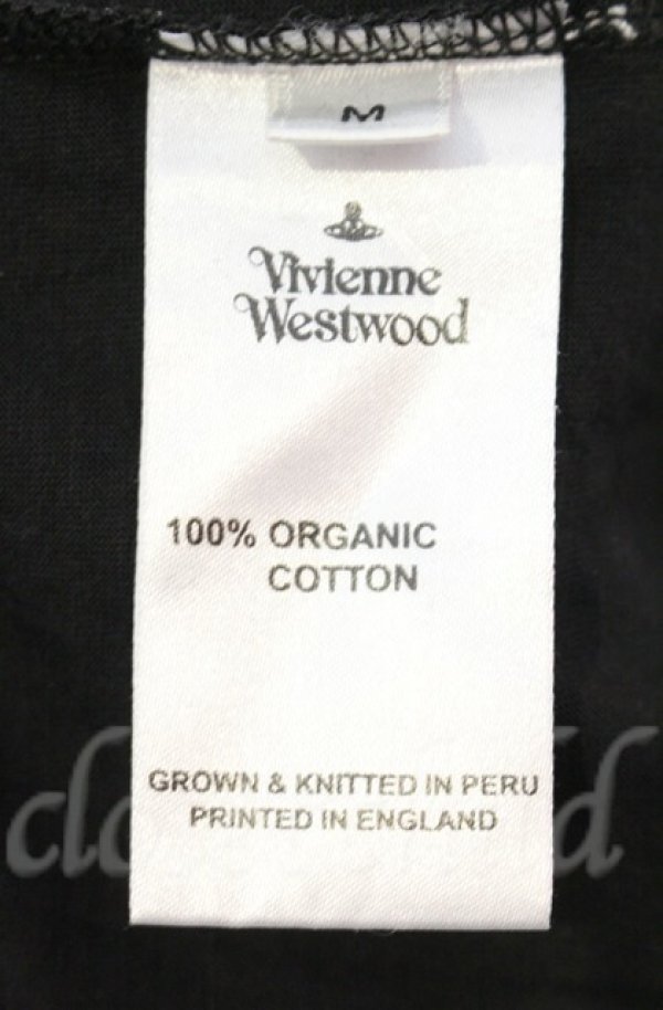 画像6: Worlds End 中古 / リッププリントワンピース M ブラック  O-25-11-09-052-op-YM-OS (6)