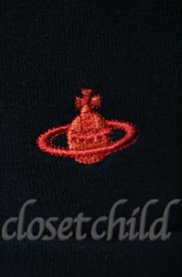 画像2: ヴィヴィアンウエストウッド 中古 / CHOICE スウェットライダースジャケット 2 ブラック  O-25-11-09-006-jc-YM-OS (2)