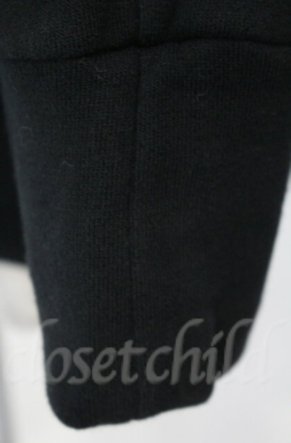 画像3: ヴィヴィアンウエストウッド 中古 / CHOICE スウェットライダースジャケット 2 ブラック  O-25-11-09-006-jc-YM-OS (3)