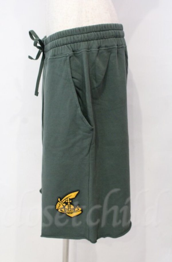 画像3: ANGLOMANIA 中古 / ACTION MAN SHORTS（アクションマンショーツ）ショートパンツ M カーキ  O-25-11-09-057-pa-YM-OS (3)