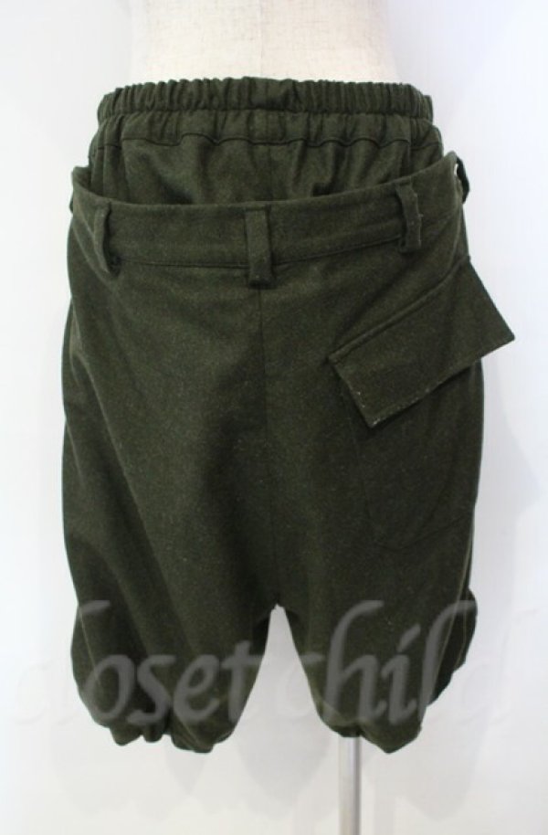 画像3: ヴィヴィアンウエストウッド 中古 / クロップドカンガルーパンツ S/M　UNISEX カーキ  O-25-11-09-058-pa-YM-OS (3)
