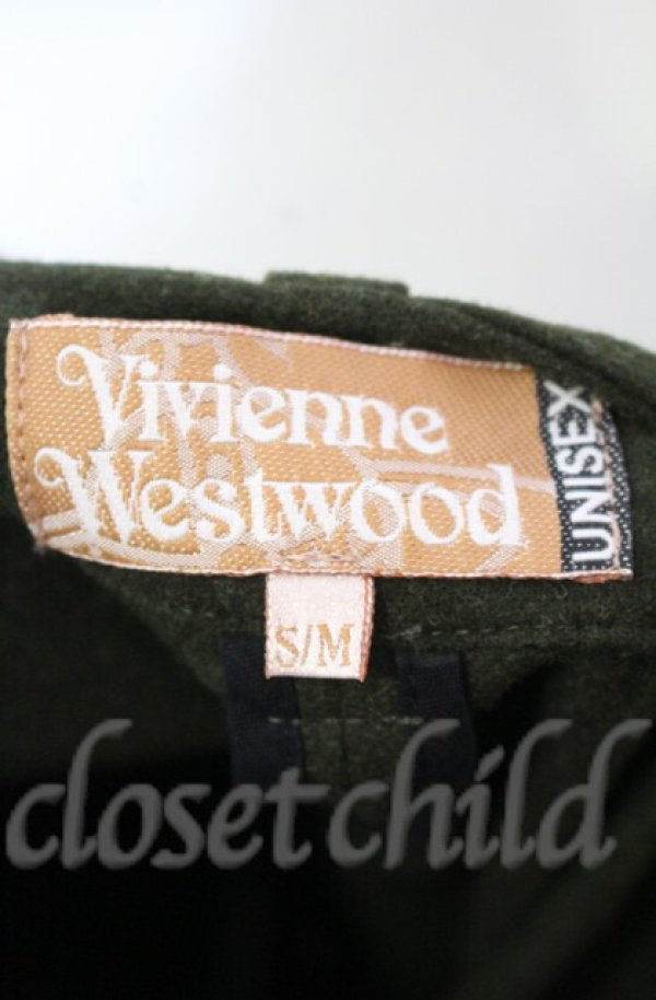 画像5: ヴィヴィアンウエストウッド 中古 / クロップドカンガルーパンツ S/M　UNISEX カーキ  O-25-11-09-058-pa-YM-OS (5)