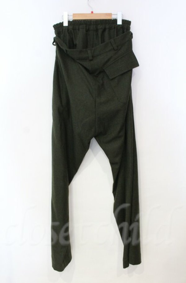 画像2: ヴィヴィアンウエストウッド 中古 / カンガルーパンツ S/M UNISEX カーキ  O-25-11-09-059-pa-YM-OS (2)