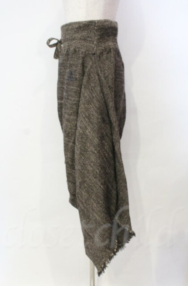 画像2: ヴィヴィアンウエストウッド 中古 / ブロークンリネンパンツ OS　UNISEX ブラウン系  O-25-11-09-060-pa-YM-OS (2)