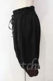 画像3: ヴィヴィアンウエストウッド 中古 / リブショートサルエルパンツ 3 ブラック  O-25-11-09-061-pa-YM-OS (3)