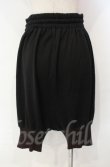 画像4: ヴィヴィアンウエストウッド 中古 / リブショートサルエルパンツ 3 ブラック  O-25-11-09-061-pa-YM-OS (4)