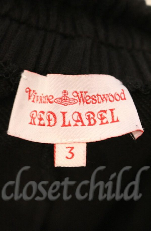 画像5: ヴィヴィアンウエストウッド 中古 / リブショートサルエルパンツ 3 ブラック  O-25-11-09-061-pa-YM-OS (5)