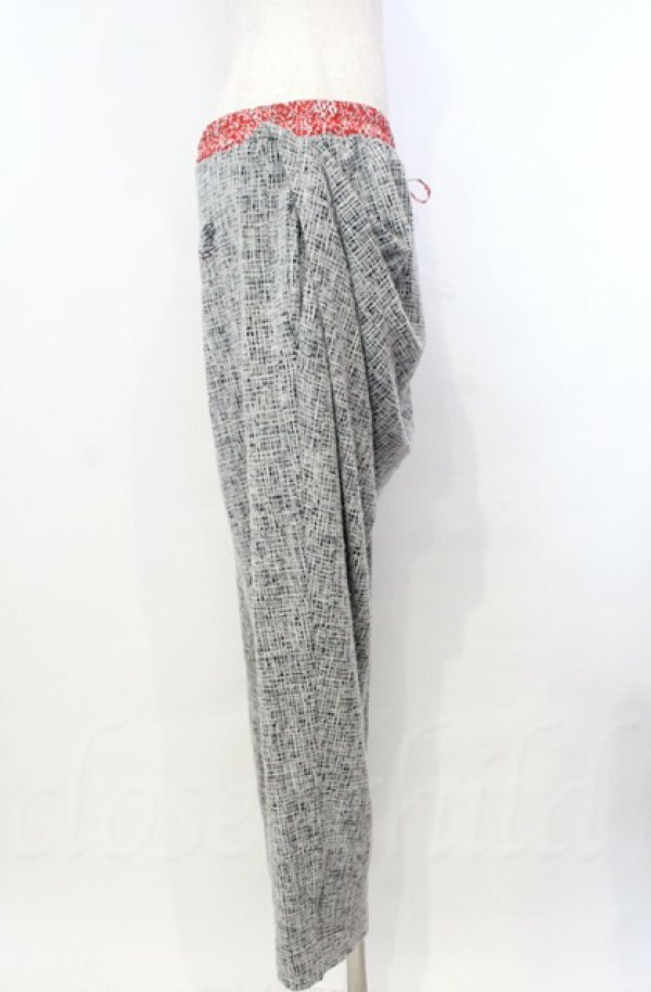 画像3: ヴィヴィアンウエストウッド 中古 / アルコホリックドレープイージーパンツ L グレー  O-25-11-09-062-pa-YM-OS (3)