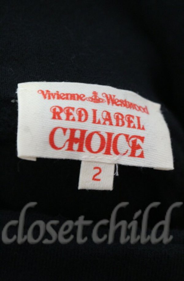 画像6: ヴィヴィアンウエストウッド 中古 / CHOICE スウェットライダースジャケット 2 ブラック  O-25-11-09-006-jc-YM-OS (6)
