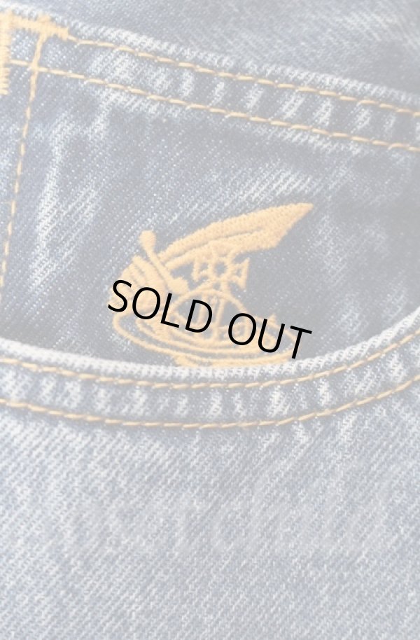 画像2: ANGLOMANIA 中古 / HARRIS JEANS（ハリスジーンズ）デニムパンツ 33 インディゴ  O-25-11-09-063-pa-YM-ZH (2)