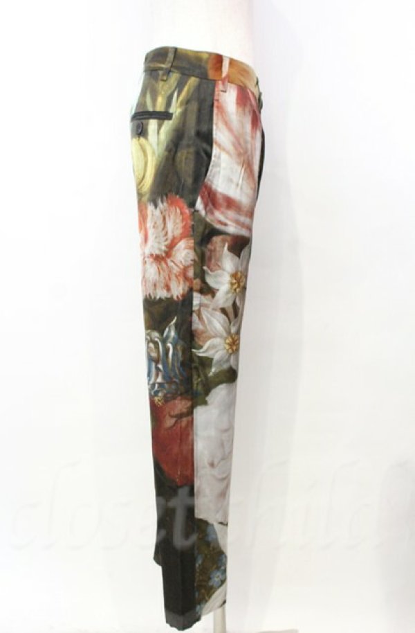 画像3: ヴィヴィアンウエストウッド 中古 / ボスハールトパンツ 36 ブラック×マルチ  O-25-11-09-065-pa-IG-OS (3)