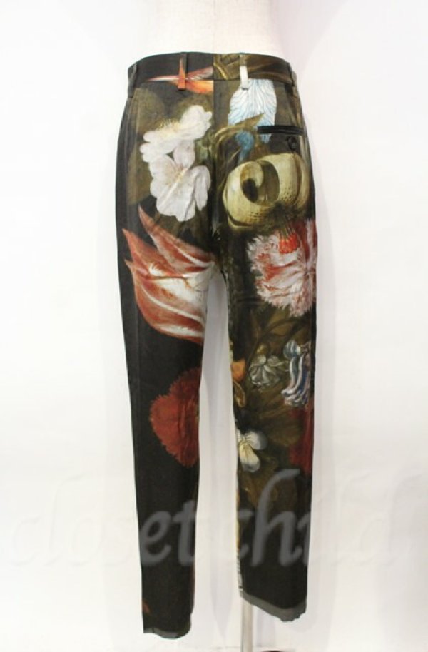 画像4: ヴィヴィアンウエストウッド 中古 / ボスハールトパンツ 36 ブラック×マルチ  O-25-11-09-065-pa-IG-OS (4)