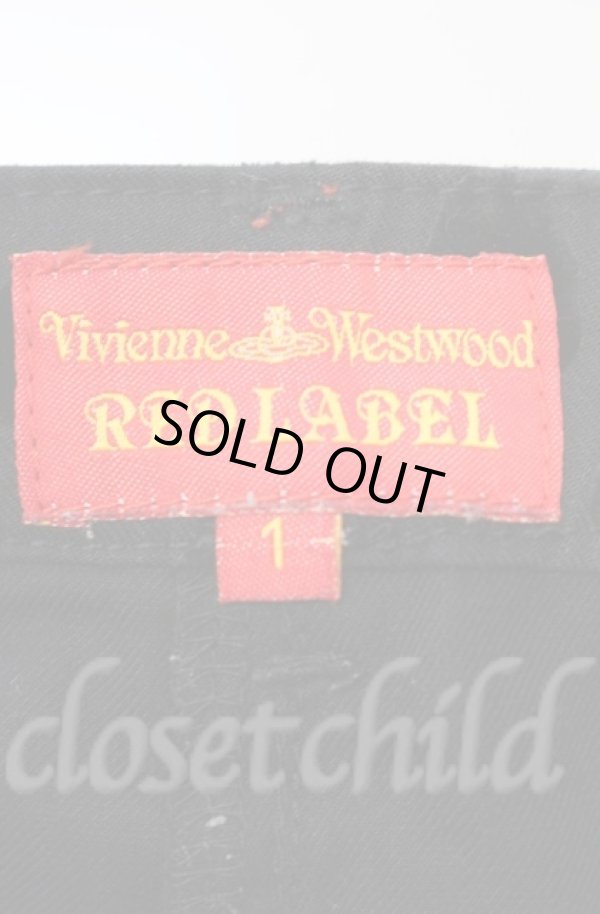 画像5: ヴィヴィアンウエストウッド 中古 / レオパードジャガードショートパンツ 1 ブラック  O-25-11-09-066-pa-IG-ZH (5)