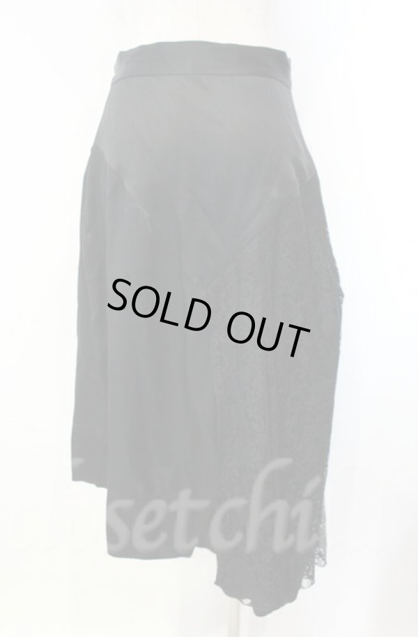 画像4: ヴィヴィアンウエストウッド 中古 / SI MIRROR SKIRT（ミラースカート） 38 ブラック  O-25-11-09-069-sk-IG-ZH (4)