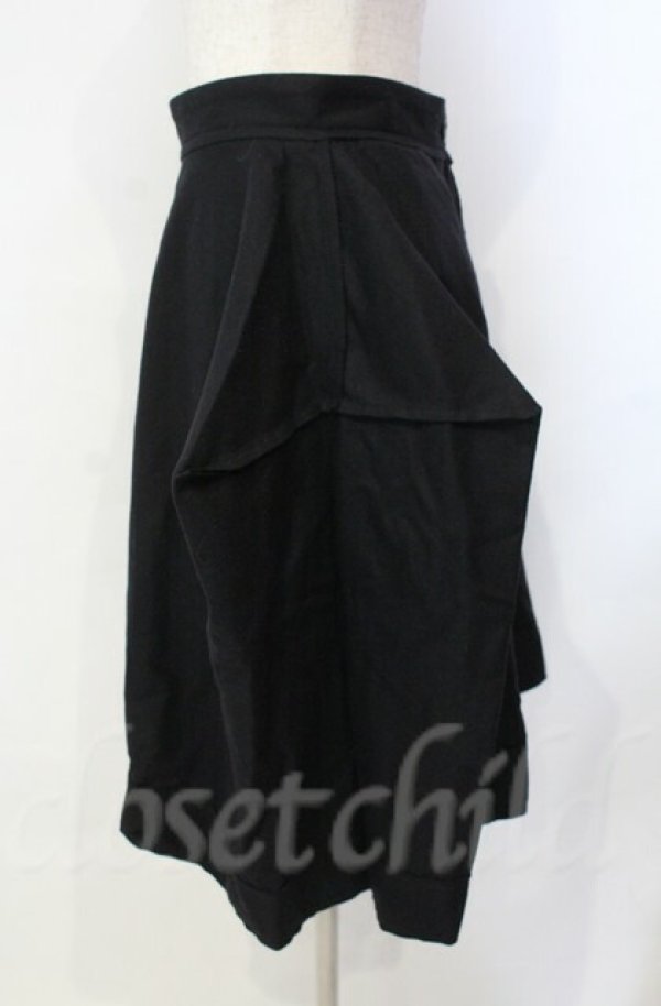 画像2: ANGLOMANIA 中古 / KITE SKIRT（カイトスカート） 38 ブラック  O-25-11-09-079-sk-IG-OS (2)