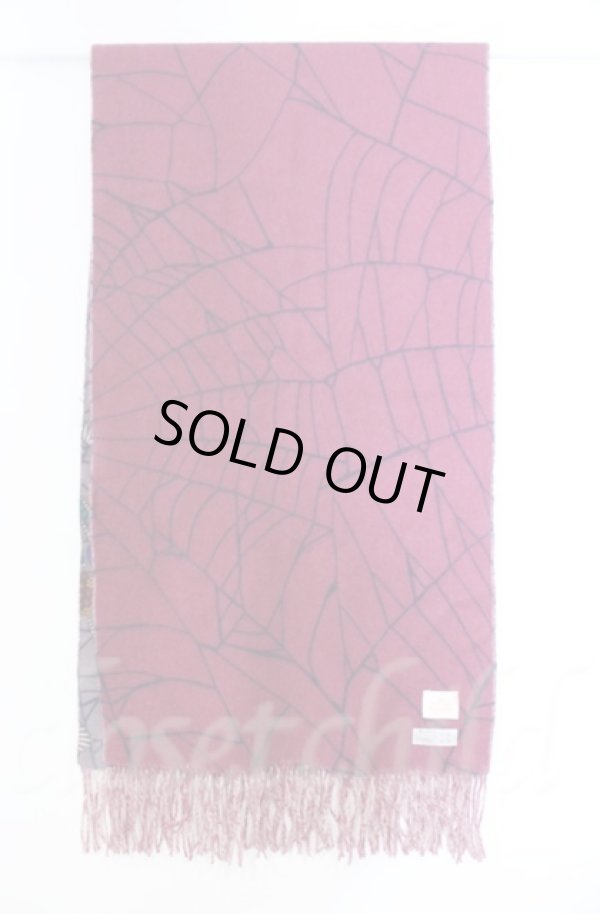 画像3: ヴィヴィアンウエストウッド 中古 / ジュエリープリントストール  グレー×マルチ  O-25-11-09-080-gd-IG-OS (3)