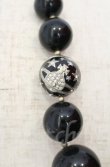 画像2: ヴィヴィアンウエストウッド 中古 / Giant Beads ネックレス  ブラックｘシルバー  O-25-11-09-081-ac-YM-OS (2)