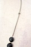 画像3: ヴィヴィアンウエストウッド 中古 / Giant Beads ネックレス  ブラックｘシルバー  O-25-11-09-081-ac-YM-OS (3)