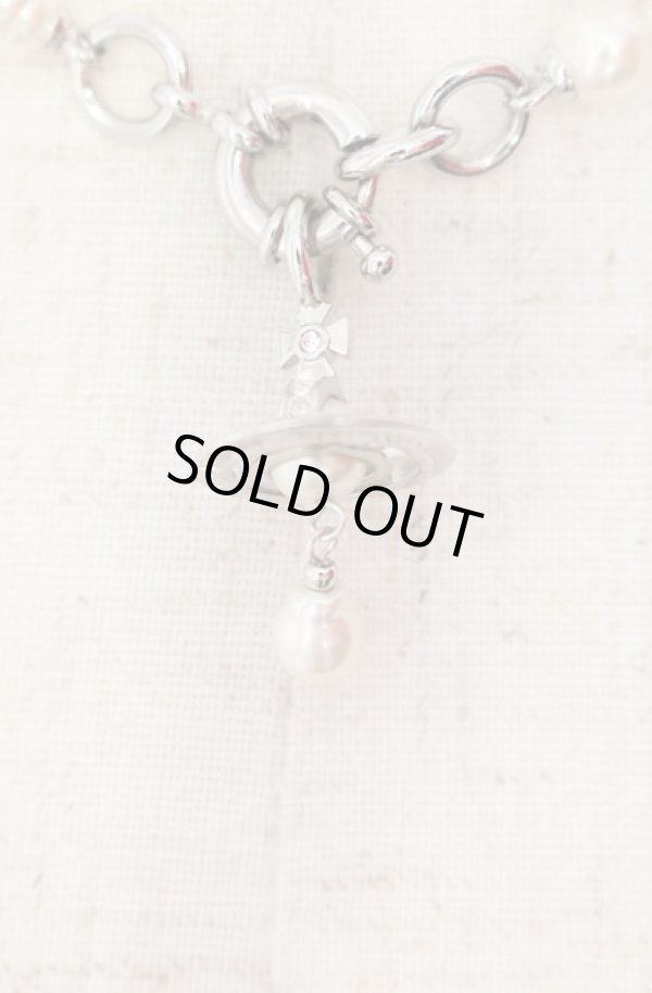 画像2: ヴィヴィアンウエストウッド 中古 / ALEKSA チョーカー  シルバー  O-25-11-09-082-nl-YM-OS (2)