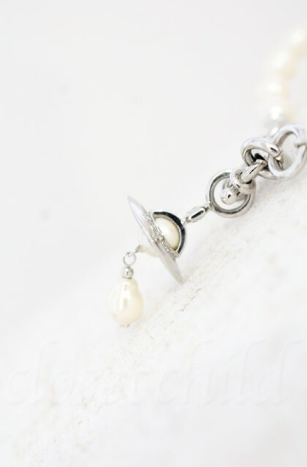 画像4: ヴィヴィアンウエストウッド 中古 / ALEKSA チョーカー  シルバー  O-25-11-09-082-nl-YM-OS (4)