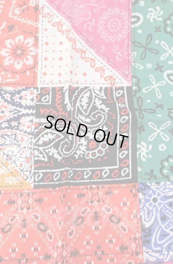 画像2: ヴィヴィアンウエストウッド 中古 / ハンカチーフ  バンダナ柄マルチ  O-25-11-09-097-gd-IG-OS (2)