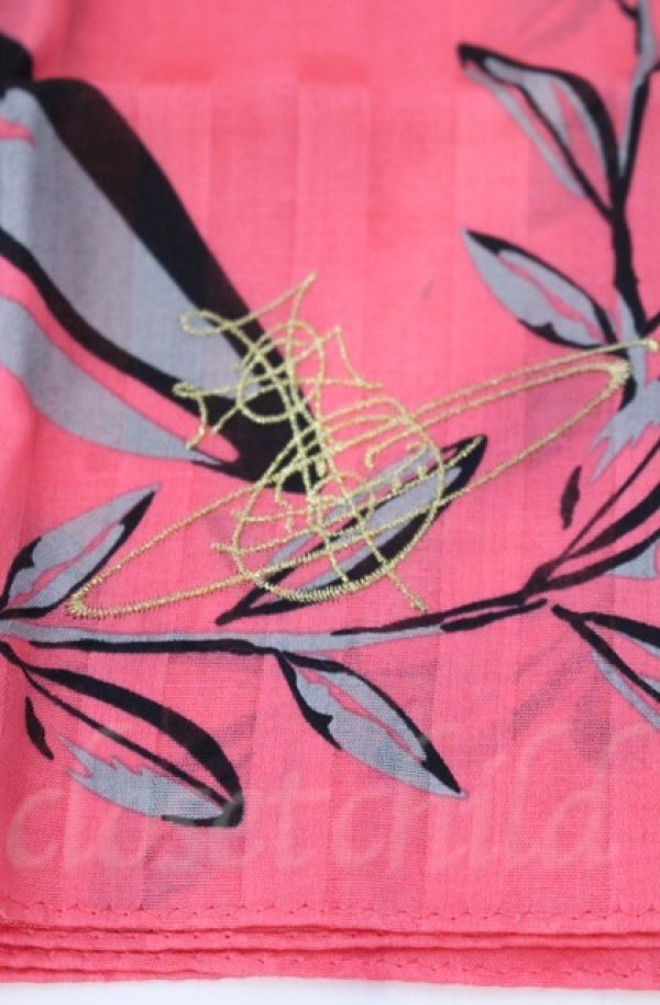 画像2: ヴィヴィアンウエストウッド 中古 / ハンカチーフ  ピンク  O-25-11-09-099-gd-IG-OS (2)